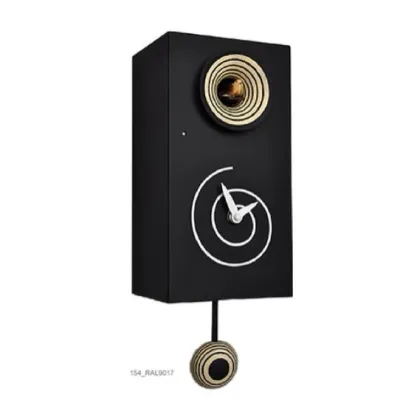 Picture Exclusive Cucu Spirale wall clock with a cuckoo