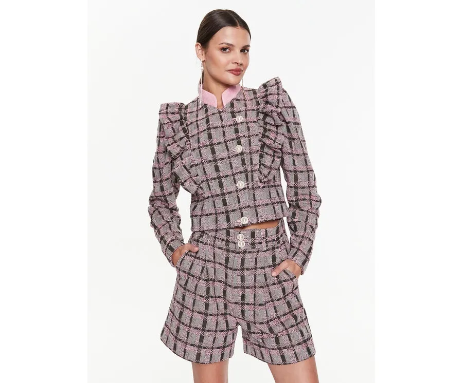 obrazek 1 Custommade Marynarka Gunda 999475857 Różowy Regular Fit