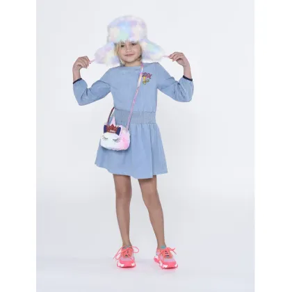 Zdjęcie Billieblush Sukienka codzienna U12779 Niebieski Regular Fit