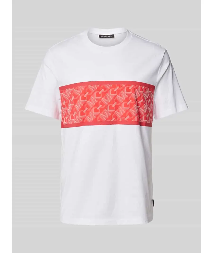 obrazek 1 T-shirt z nadrukiem z logo model ‘EMPIRE STRIPE’