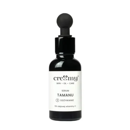 Zdjęcie Creamy Tamanu Wygładzające serum olejowe do twarzy z wit. C 5% 30 ml 30 ml