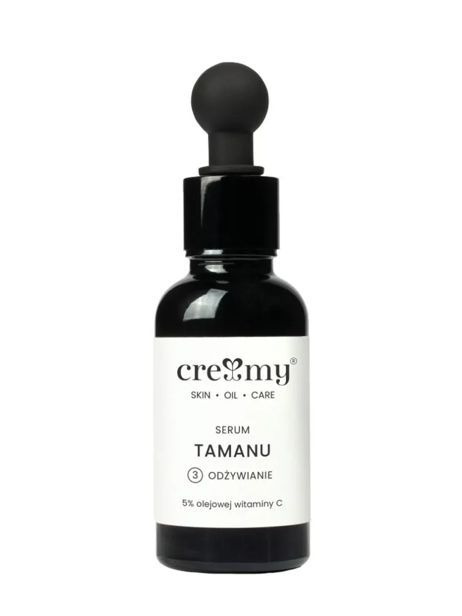 obrazek 1 Creamy Tamanu Wygładzające serum olejowe do twarzy z wit. C 5% 30 ml 30 ml
