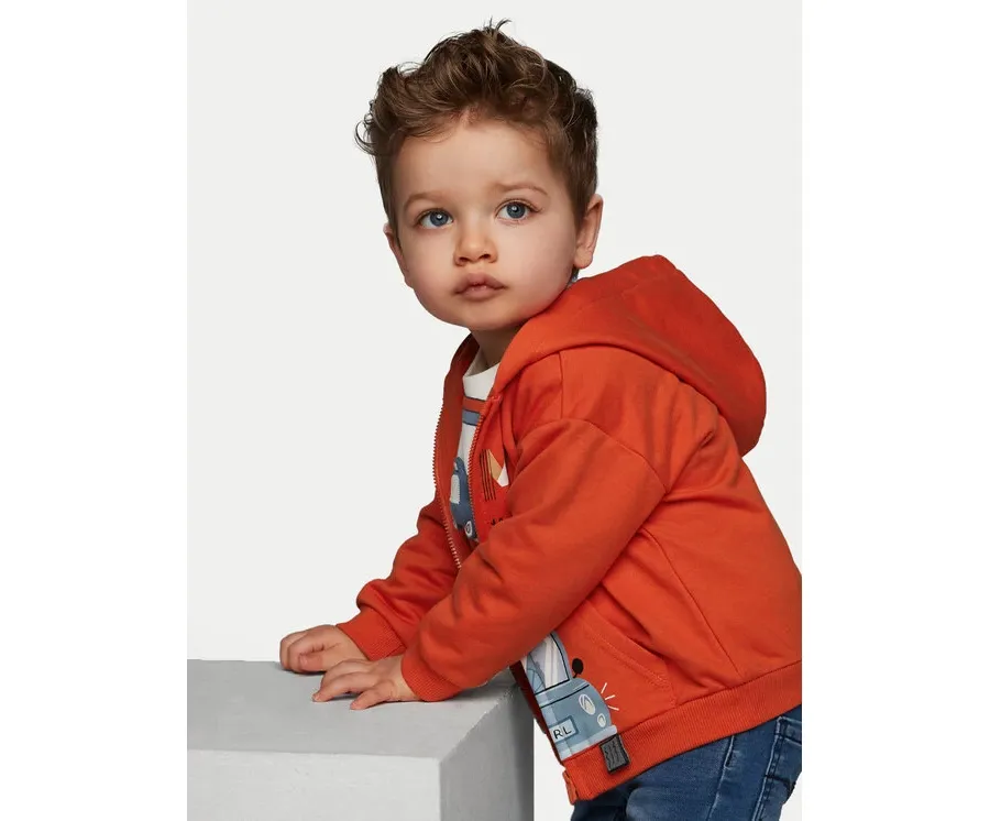 obrazek 1 Mayoral Bluza 2475 Pomarańczowy Regular Fit