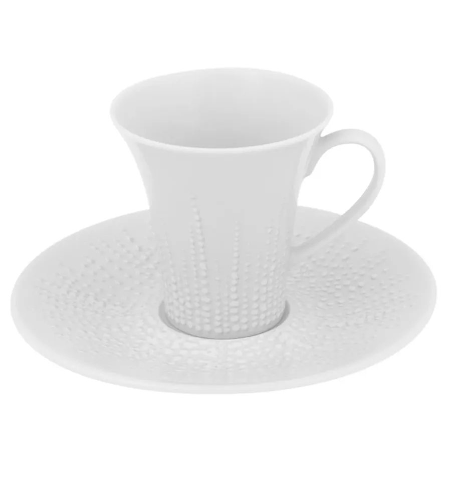obrazek 1 Filiżanka do espresso ze spodkiem Mar ze strukturą inspirowaną koralowcami i muszlami - Vista Alegre