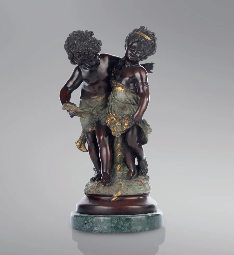 obrazek 1 Rzeźba z brązu dwóch amorków - Fonderia Artistica Ruocco