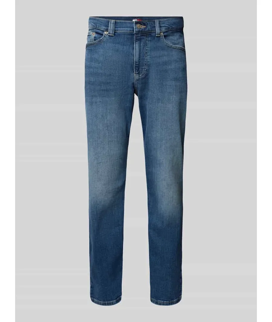 obrazek 1 Jeansy o kroju slim fit z 5 kieszeniami model ‘RYAN’