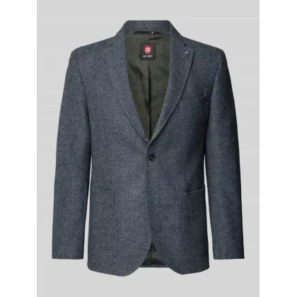 Zdjęcie Marynarka na dwa guziki o kroju slim fit z kołnierzem z połami model ‘Adyson’