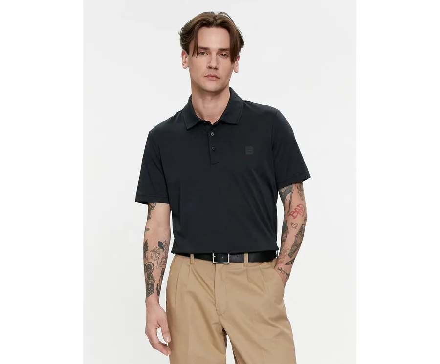 obrazek 1 Baldessarini Polo B4 10044/000/5190 Czarny Regular Fit