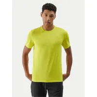 Zdjęcie 4F Koszulka techniczna 4FWSS24TFTSM697 Zielony Regular Fit