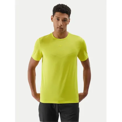 Zdjęcie 4F Koszulka techniczna 4FWSS24TFTSM697 Zielony Regular Fit