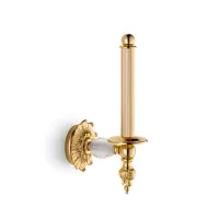 Picture Unique toilet paper holder made of elegant brass – Il Paralume Marina