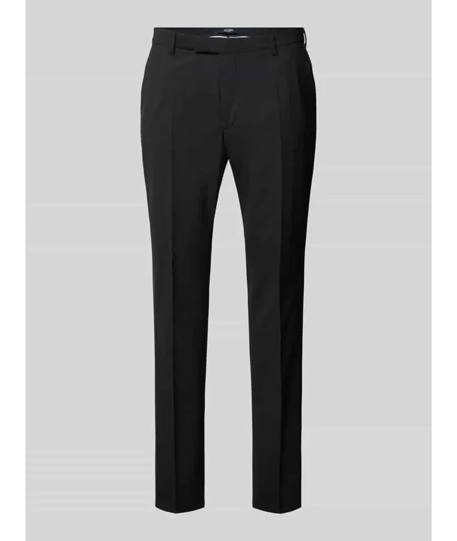 obrazek 1 Spodnie do garnituru o kroju extra slim fit z fakturowanym wzorem