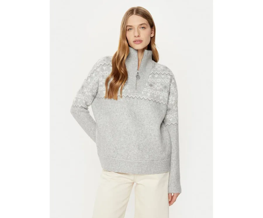 obrazek 1 Guess Sweter W4PR1A Z3LQ0 Szary Regular Fit