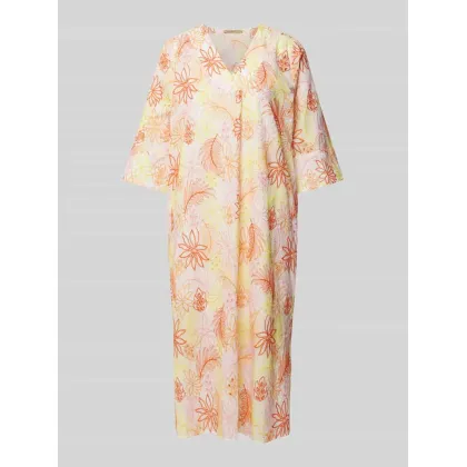 Zdjęcie Sukienka midi z dekoltem w serek