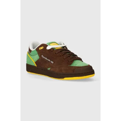 Zdjęcie Reebok Classic sneakersy zamszowe Club C Bulc kolor brązowy 100074178