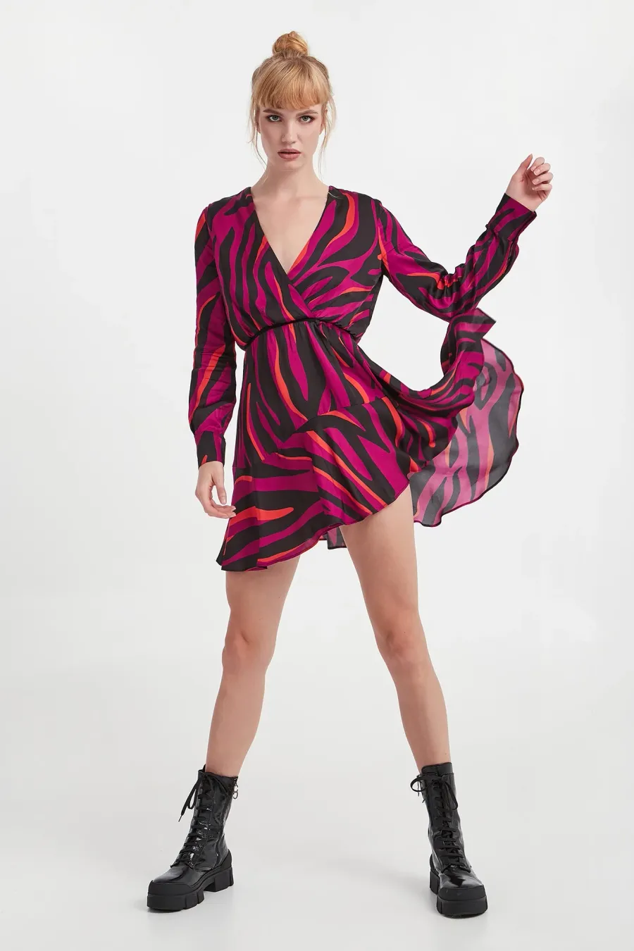 obrazek 1 Sukienka satynowa Akihiro PINKO Pinko