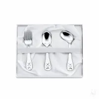 Picture A beautiful set of silver cutlery for children – Zaramella Argenti