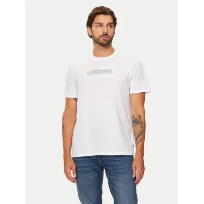 Zdjęcie Guess T-Shirt M4BI61 K9RM1 Biały Slim Fit
