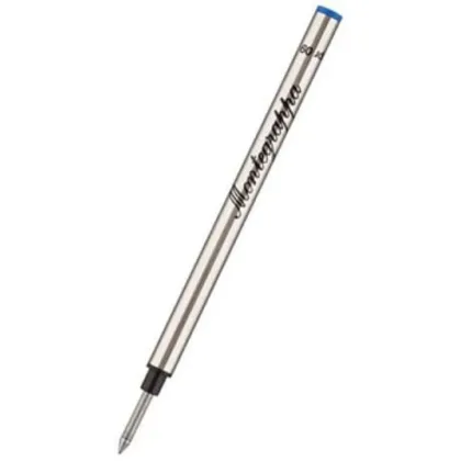 Picture Montegrappa ballpoint pen refill in blue - set of 10