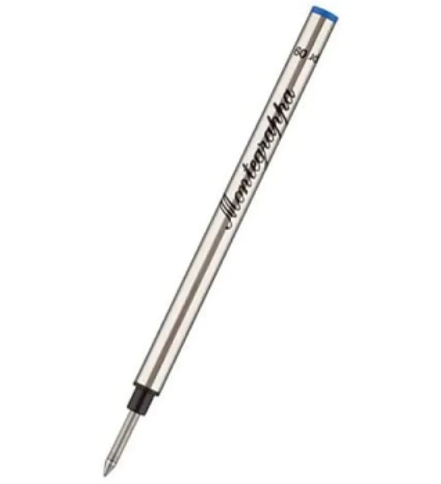 obrazek 1 Wkład do pióra kulkowego Montegrappa w kolorze niebieskim - komplet 10 sztuk