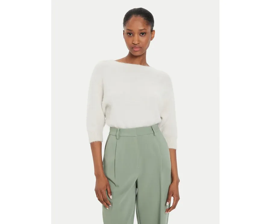 obrazek 1 Kontatto Sweter AI2025 3M0230 Écru Regular Fit