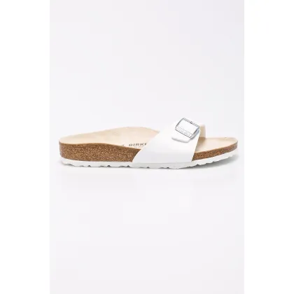 Zdjęcie Birkenstock klapki Madrid damskie kolor biały 40733
