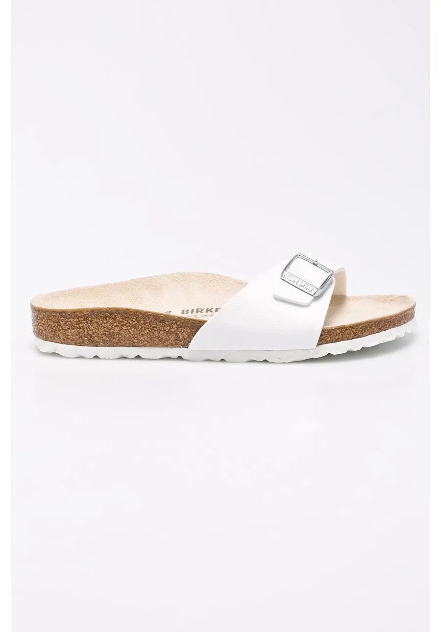 obrazek 1 Birkenstock klapki Madrid damskie kolor biały 40733