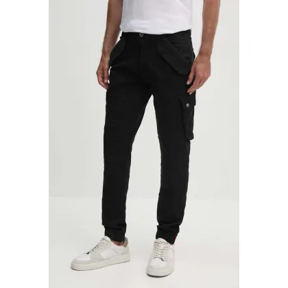 Zdjęcie Alpha Industries spodnie Combat Pant LW męskie kolor czarny w fasonie cargo 126215.03
