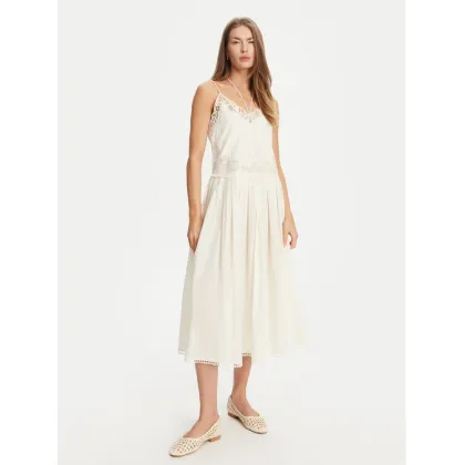 Zdjęcie TWINSET Sukienka letnia 251TT2160 Écru Regular Fit