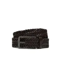 Zdjęcie Calvin Klein Pasek Męski Ck Casual Elongated Braided 35mm K50K512655 Brązowy