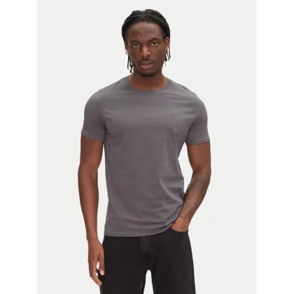 Zdjęcie Tommy Jeans T-Shirt DM0DM04411 Szary Slim Fit