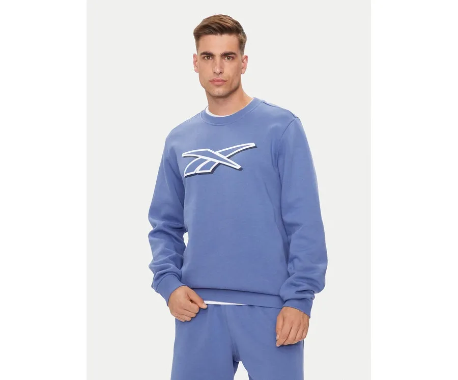 obrazek 1 Reebok Bluza Vector Logo 100202411 Niebieski Regular Fit