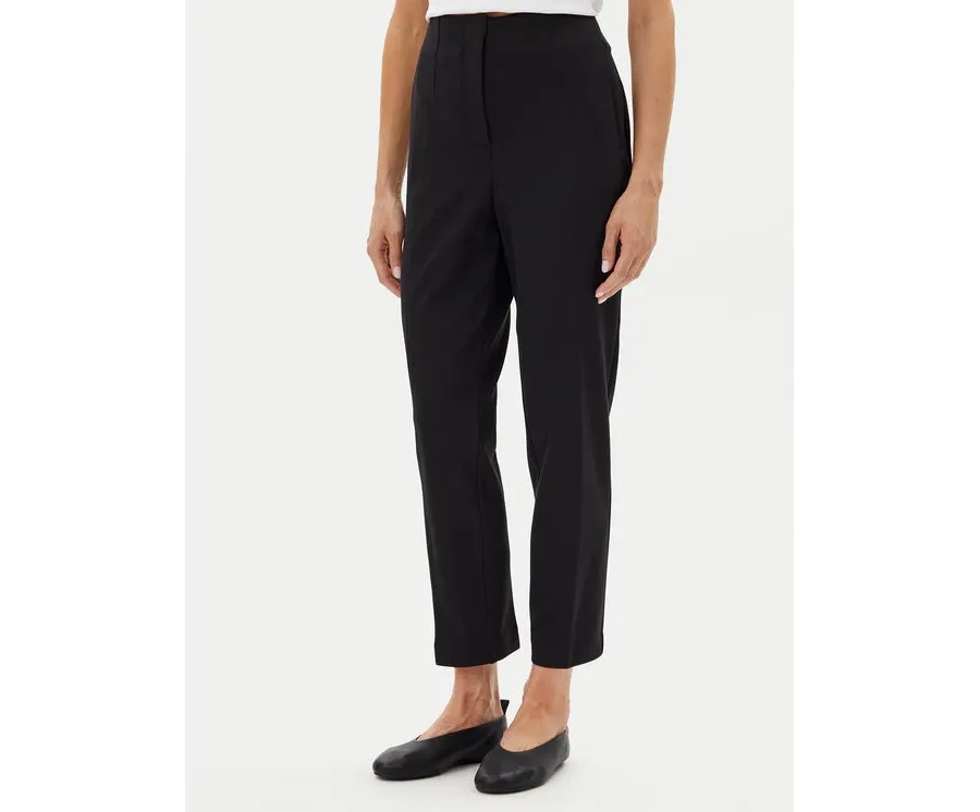 obrazek 1 Calvin Klein Spodnie materiałowe LV044B690G Czarny Slim Fit