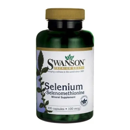 Zdjęcie Swanson Selen Select 100 mcg Suplement diety z selenem Kapsułki