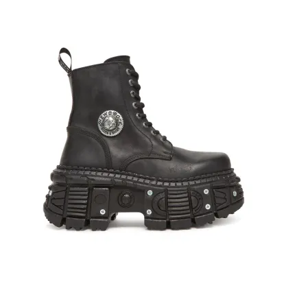 Zdjęcie NEW ROCK Botki M-OVERZTANK001-C1 Czarny