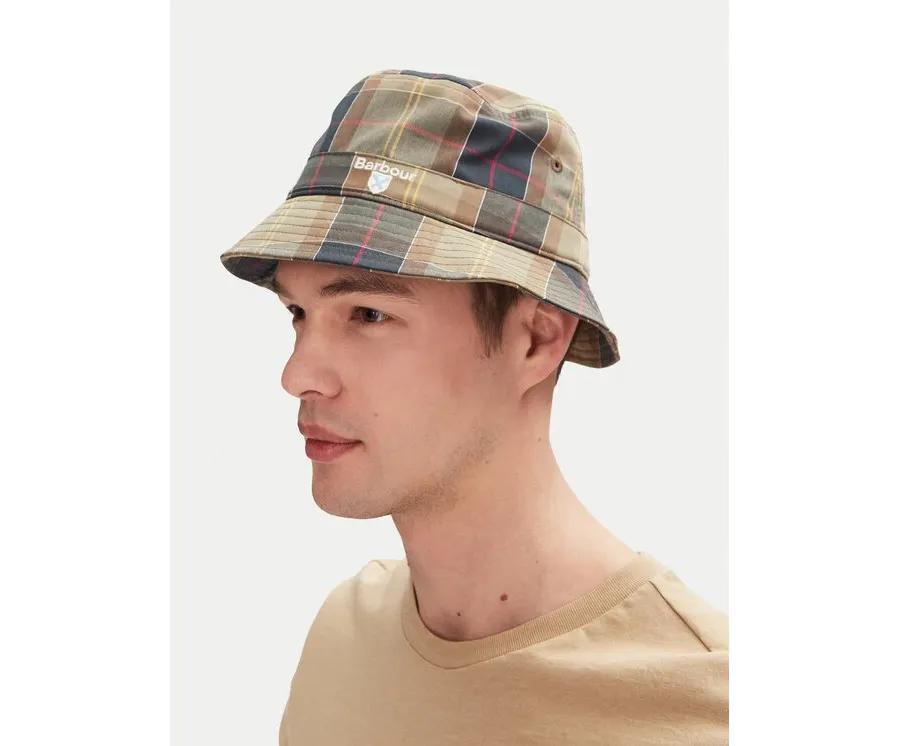 obrazek 1 Barbour Kapelusz Tartan MHA0618TN11 Zielony