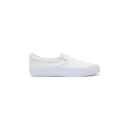 Zdjęcie Vans tenisówki skórzane Premium Standards Slip-On Reissue 98 kolor biały VN000CSEWWW1