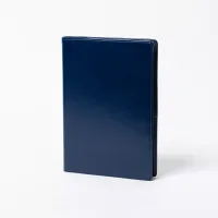 Picture A stylish journal with a soft, uniform cover for companies