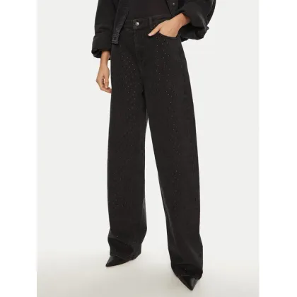 Zdjęcie ROTATE Jeansy 113606 Czarny Regular Fit