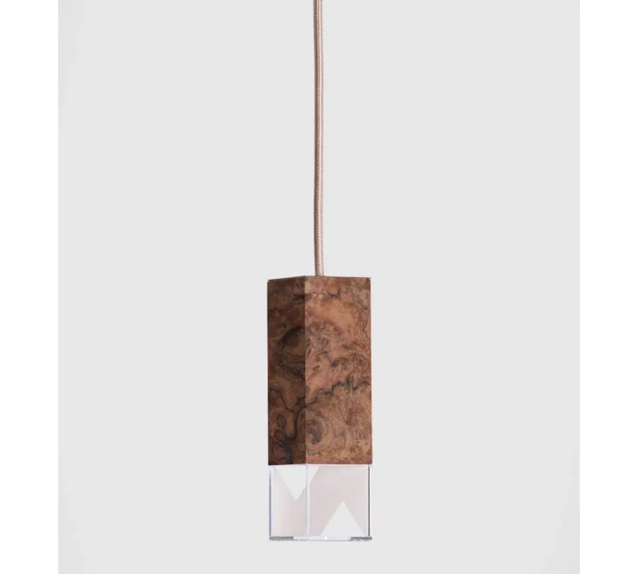 obrazek 5 Ręcznie wykonana lampa wisząca, żyrandol z trzema rodzajami wykończeń