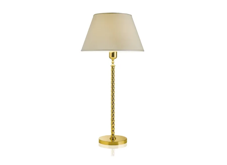 obrazek 1 Włoska lampa na stół z dekoracyjną nóżką