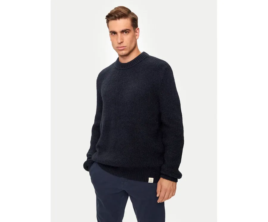 obrazek 1 Mustang Sweter Emil C 1015801 Granatowy Regular Fit