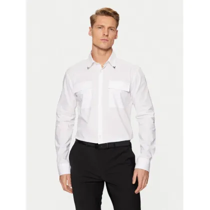 Zdjęcie HUGO Koszula Ermetal 50534281 Biały Slim Fit