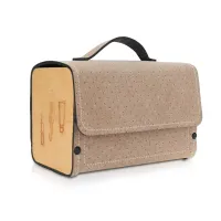 Picture A cosmetic bag made of plywood with the option of personalization for companies