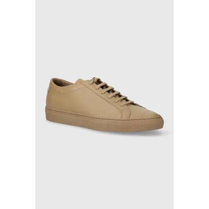Zdjęcie Common Projects sneakersy skórzane kolor beżowy 1528
