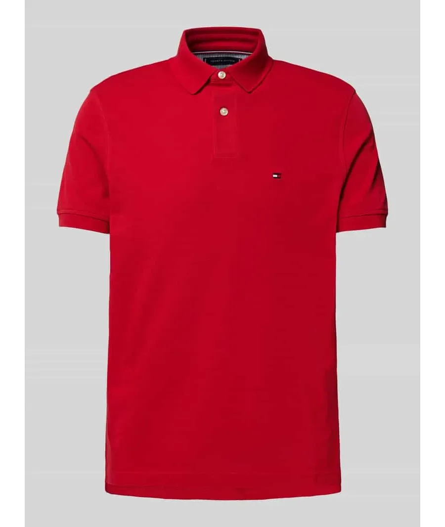 obrazek 1 Tommy Hilfiger Polo 1985 MW0MW17770 Czerwony Regular Fit