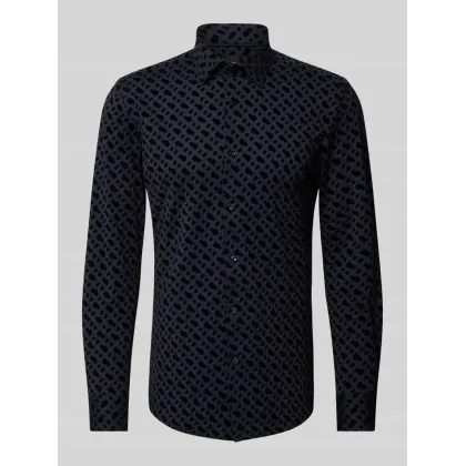 Zdjęcie Koszula biznesowa o kroju slim fit z kołnierzykiem typu kent model ‘Hank’