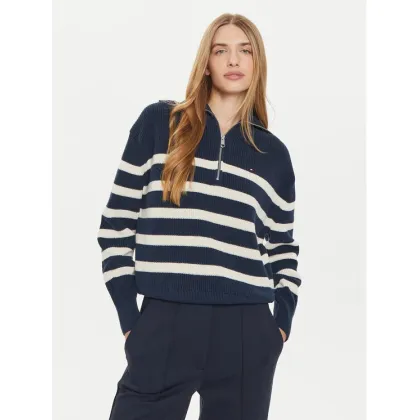 Zdjęcie Tommy Hilfiger Sweter WW0WW42141 Granatowy Relaxed Fit
