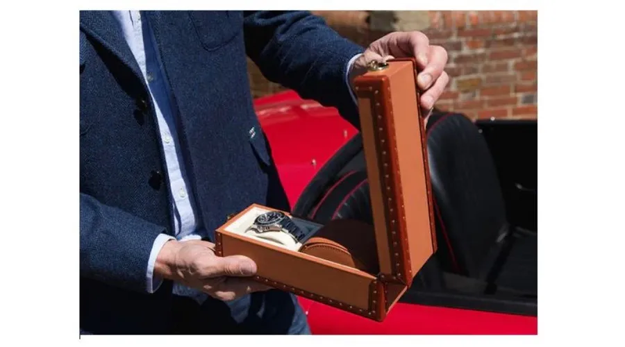 obrazek 5 Stylowe skórzane etui na zegarki z serii Kensington