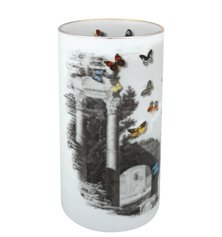 obrazek 1 Luksusowy porcelanowy wazon inspirowany zabytkami dziewiętnastowiecznego francuskiego miasta Arles - Vista Alegre